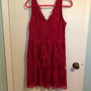 Red Size Large NWT Dress